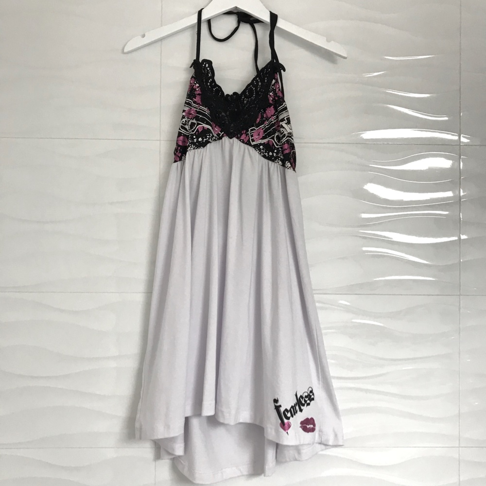 Fearless halter dress size medium